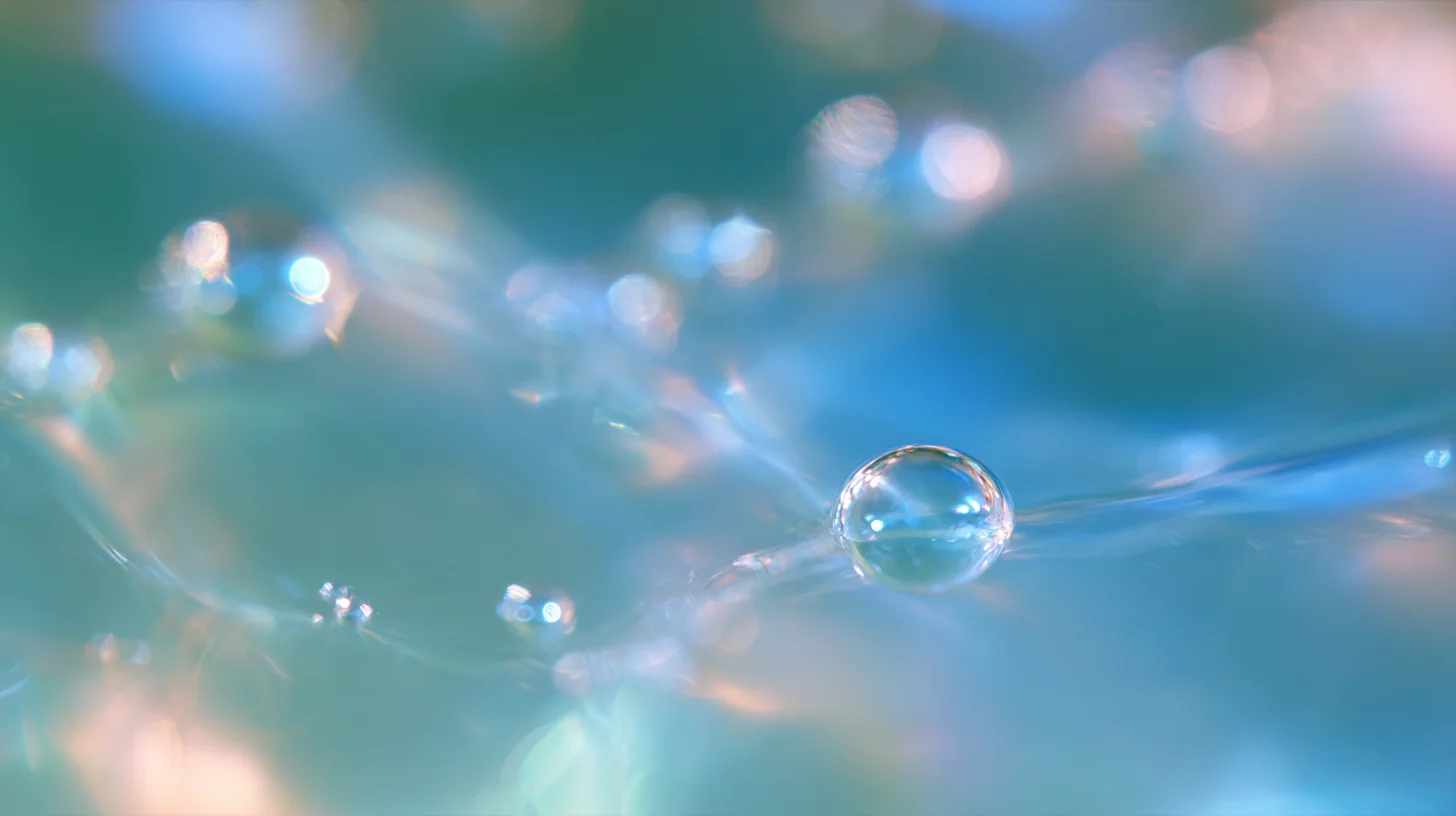 a signal droplet meeting a membrane, macro